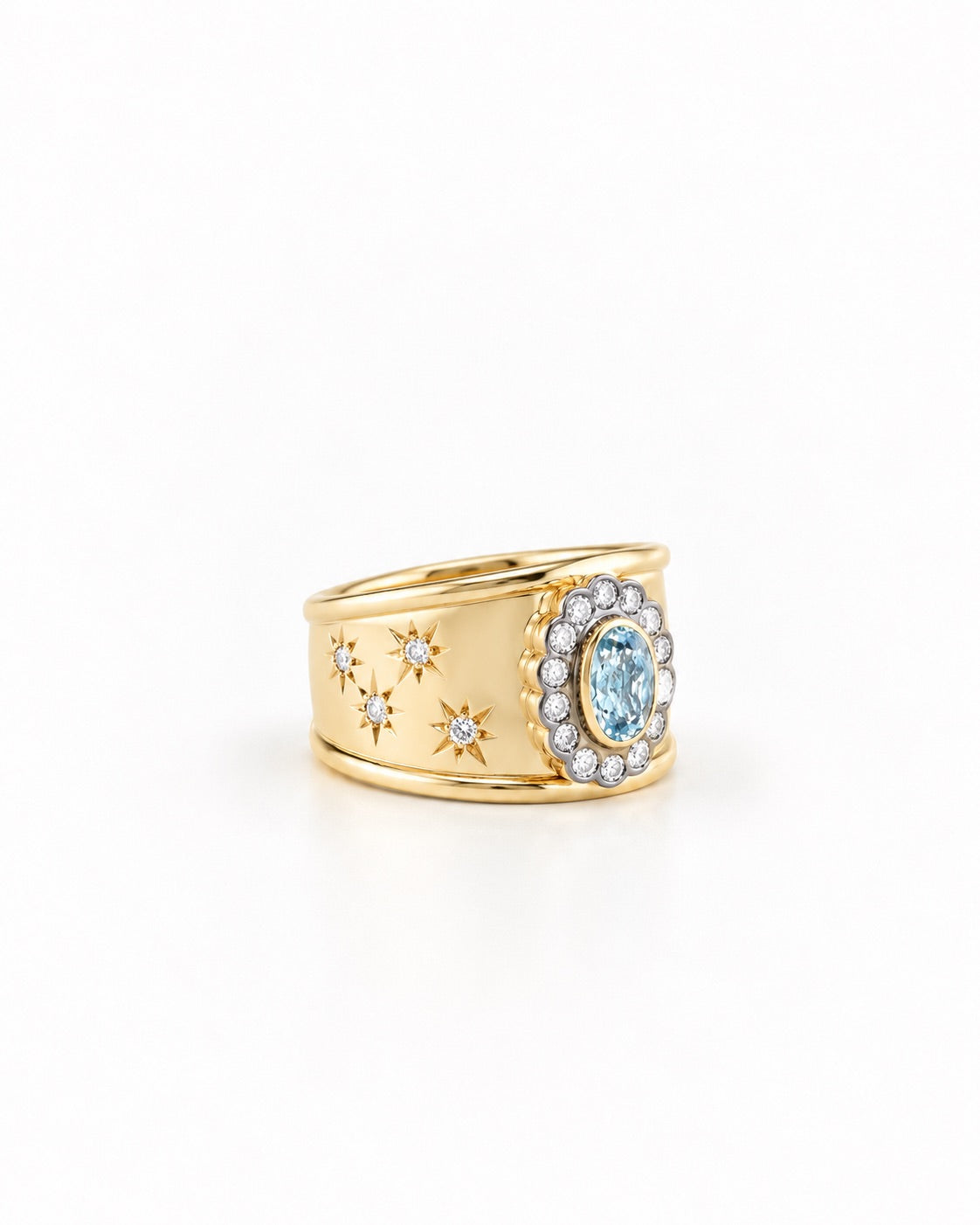 Ali Cigar Aquamarine Band