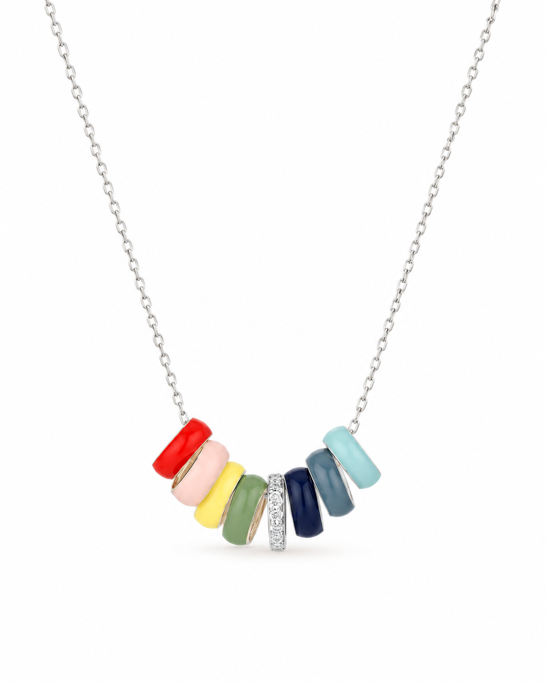 BEAD PARTY CARNIVAL Diamond beaded necklace