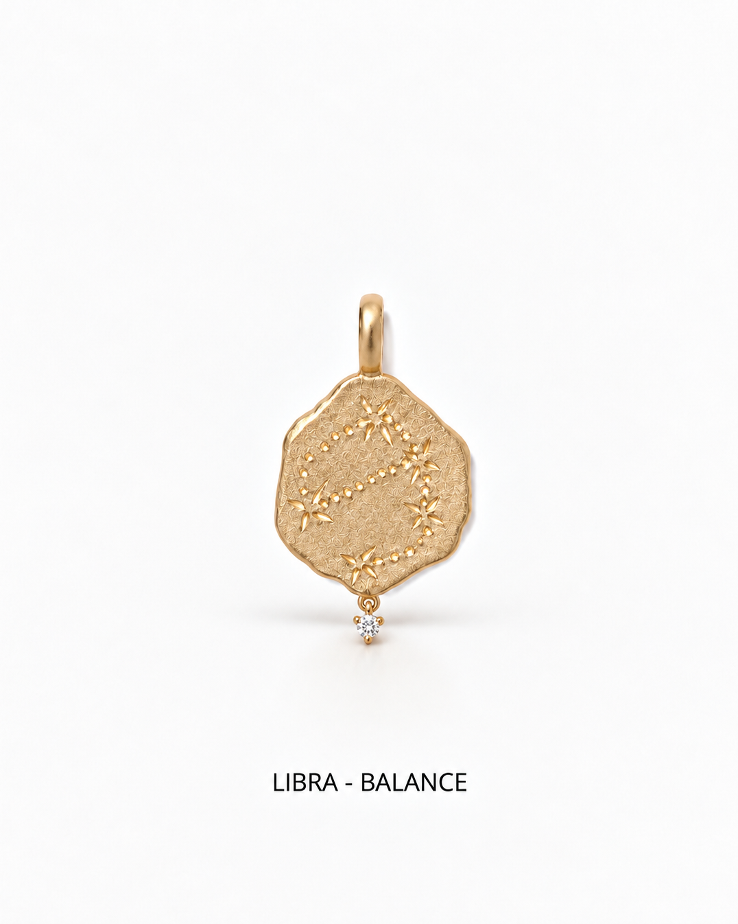 CONSTELLATION Zodiac diamond Charm