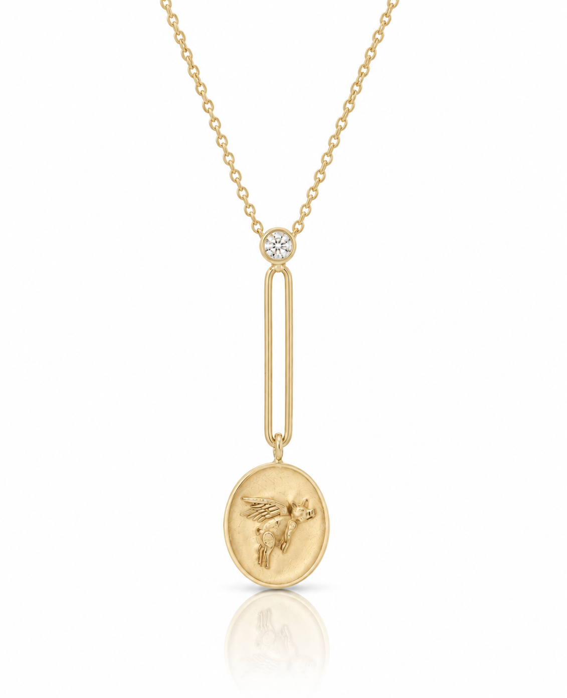 FANTASY PIG pendant necklace