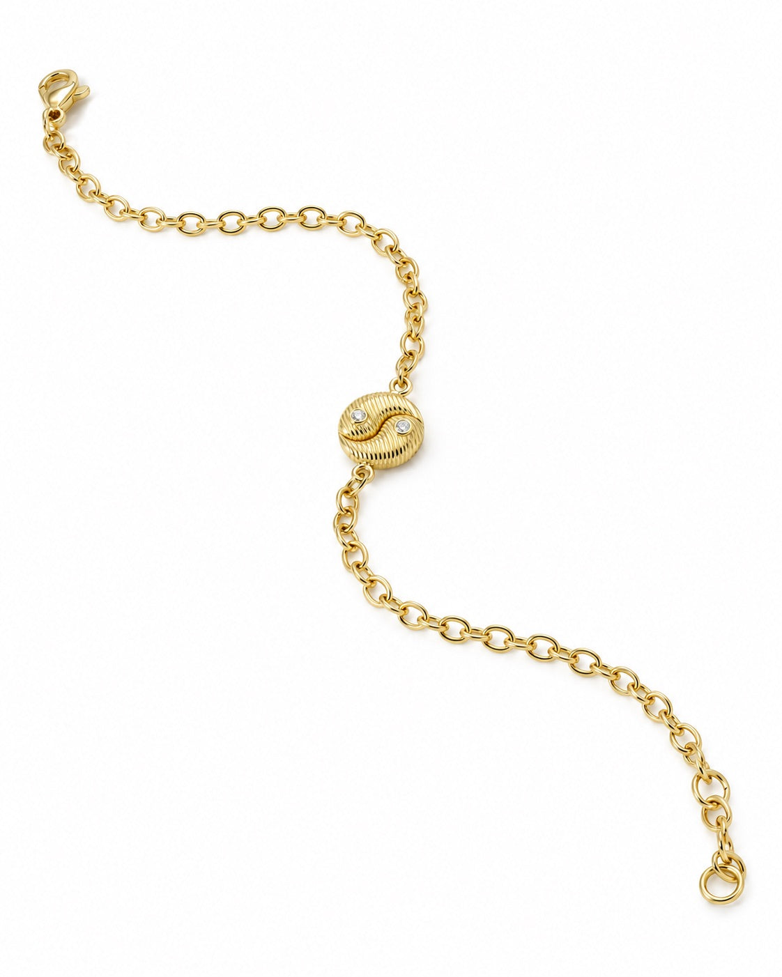 MINI YIN YANG chain link bracelet