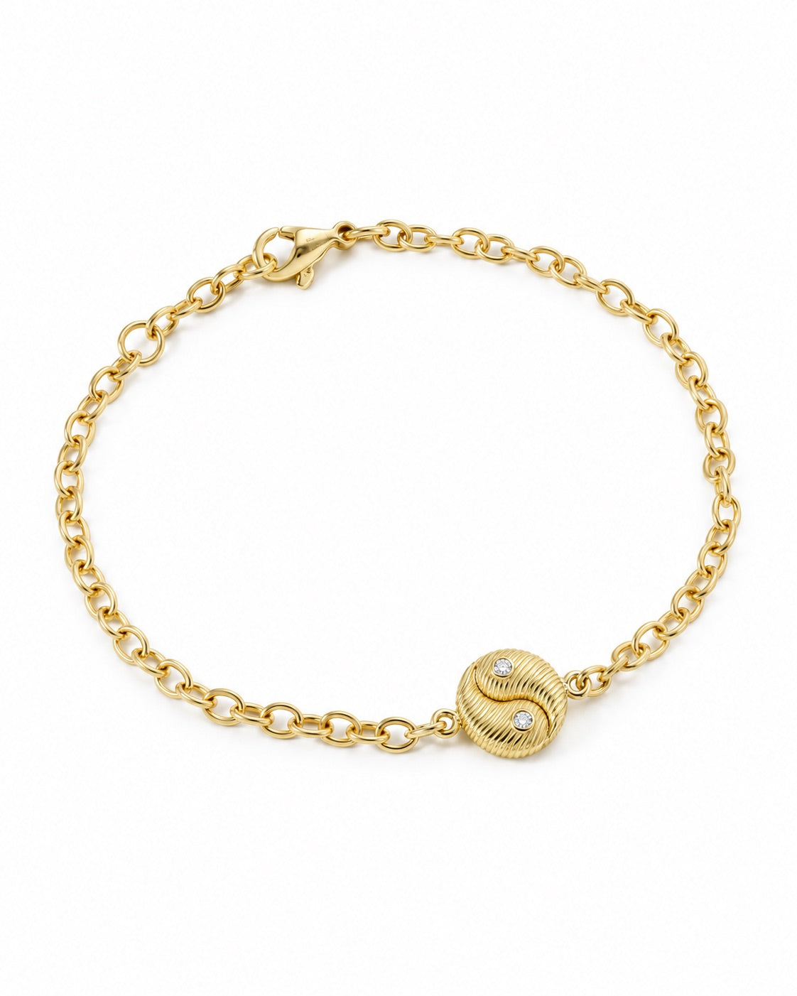 MINI YIN YANG chain link bracelet
