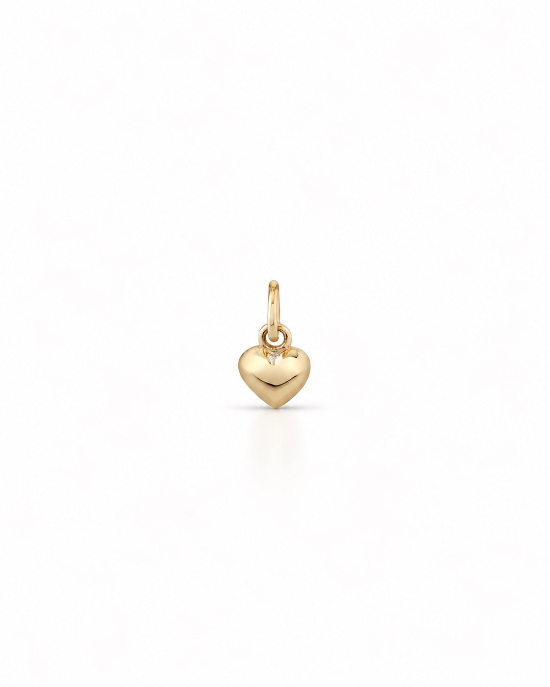 PETITE PUFFED HEART Charm