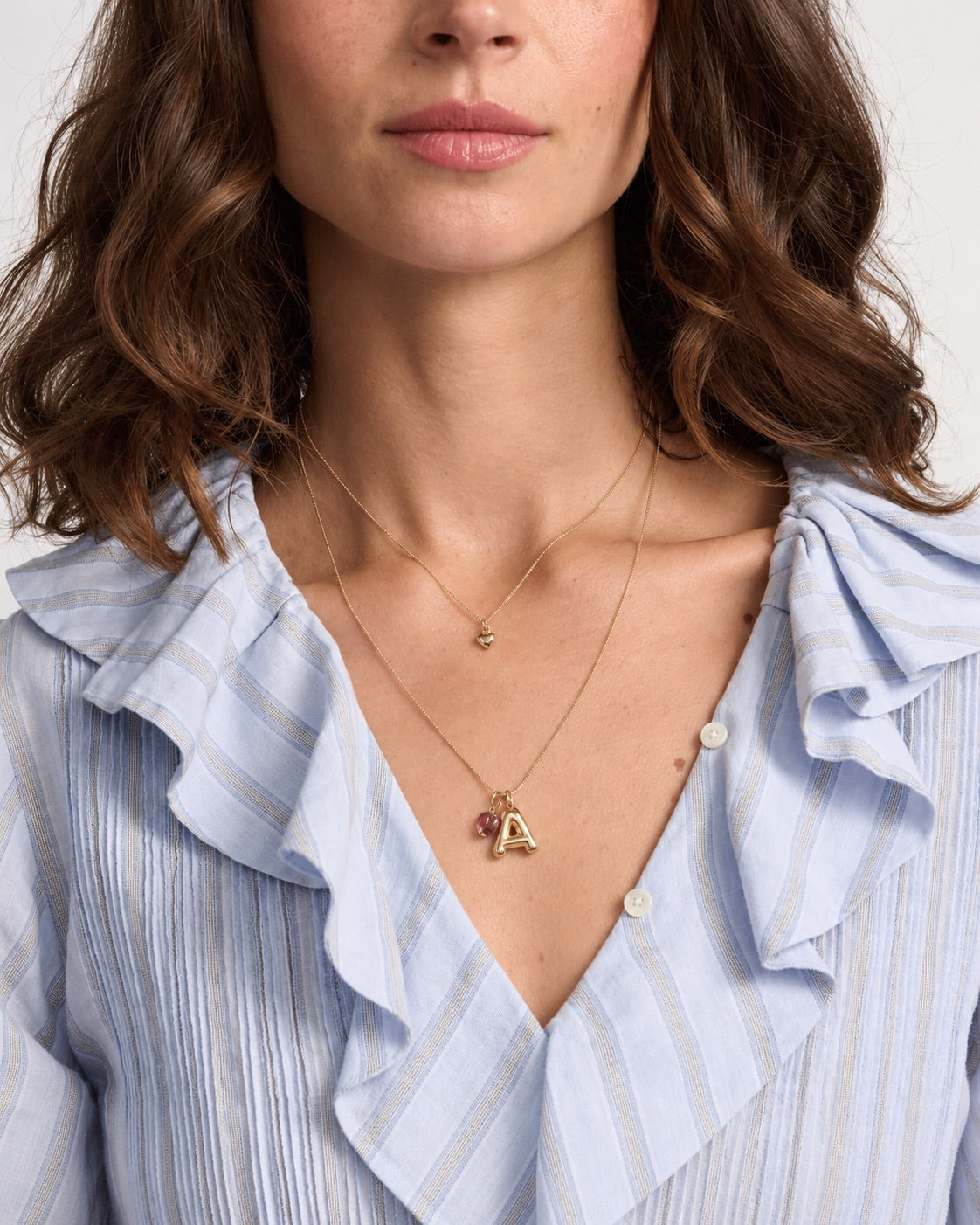PETITE PUFFED HEART Charm