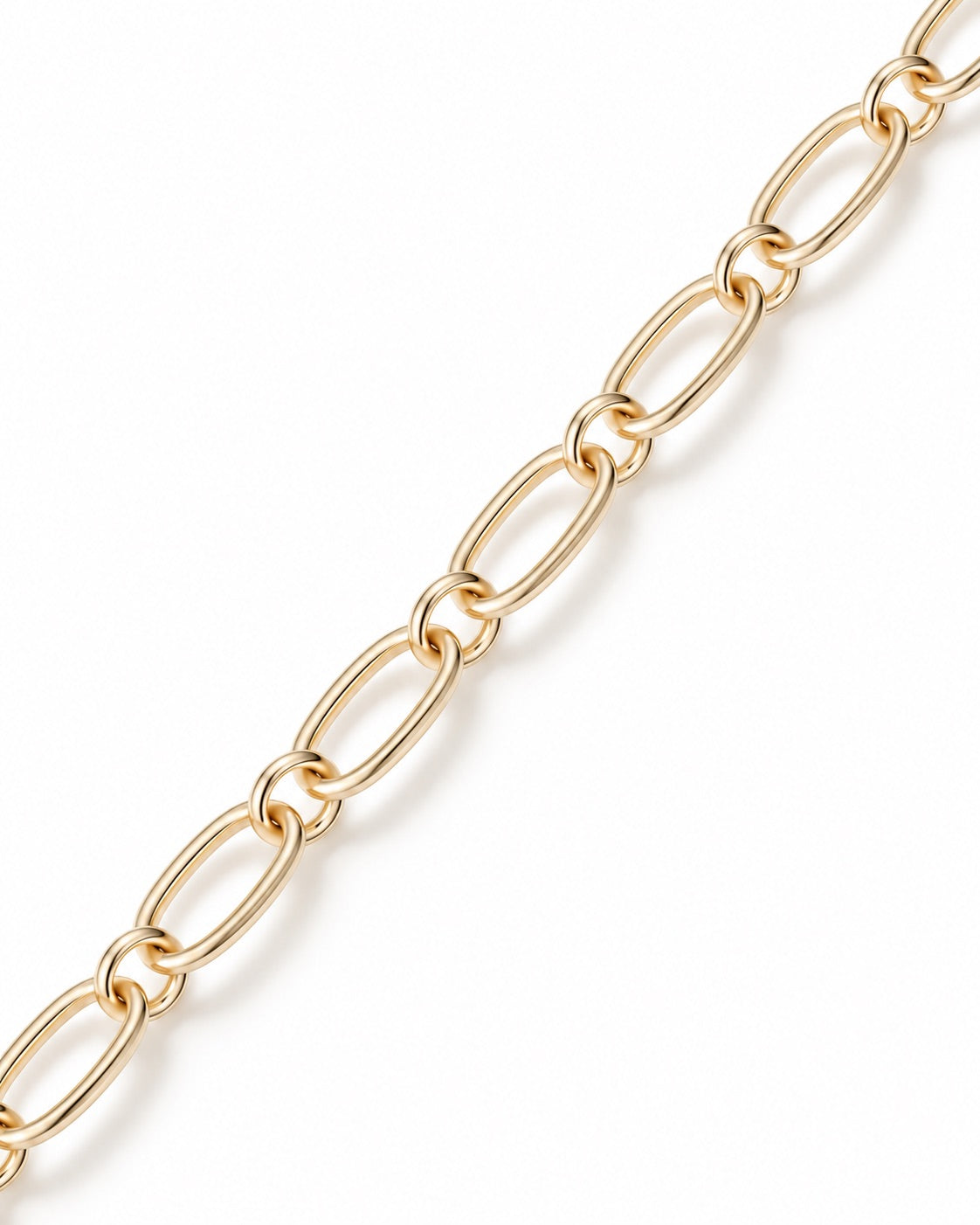 Petite Multi Link Chain & Pave Connector