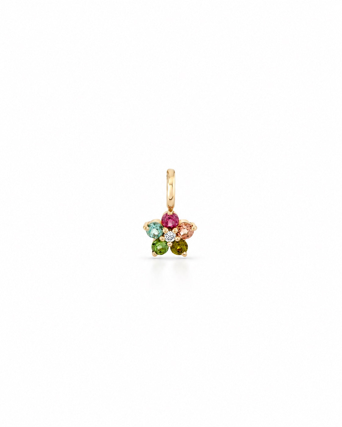 TOURMALINE & DIAMOND AURORA Charm