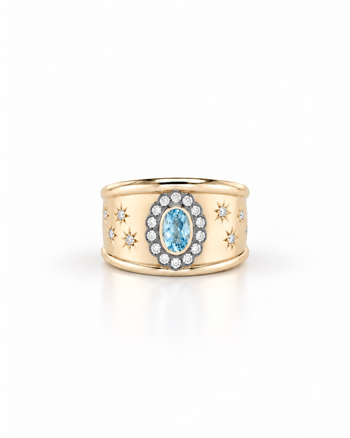 Ali Cigar Aquamarine Band