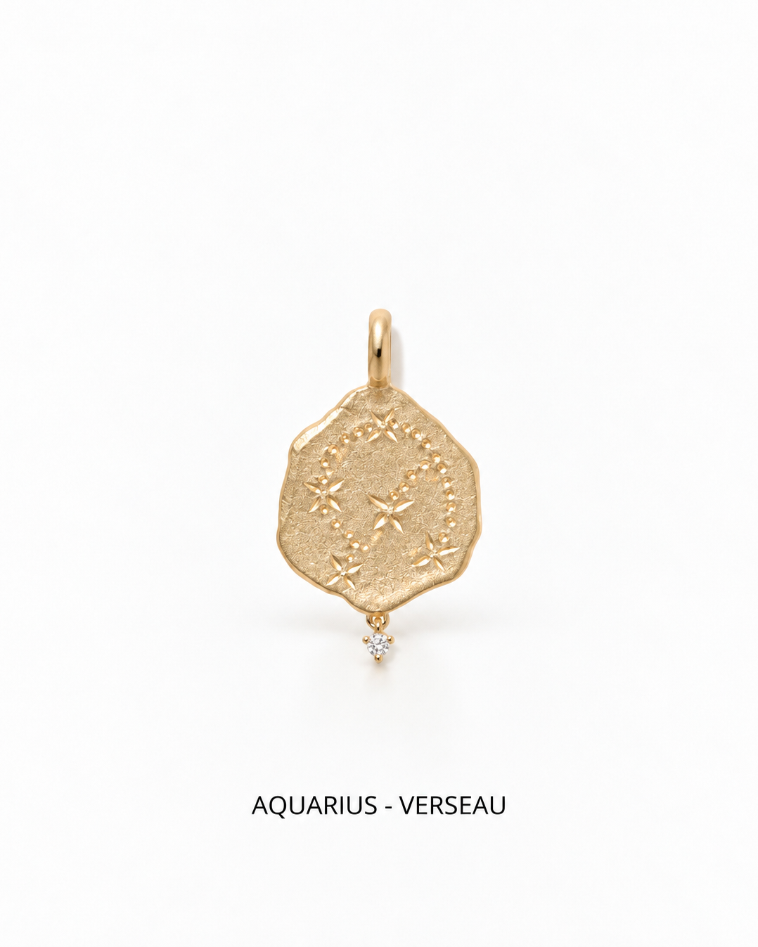 CONSTELLATION Zodiac diamond Charm
