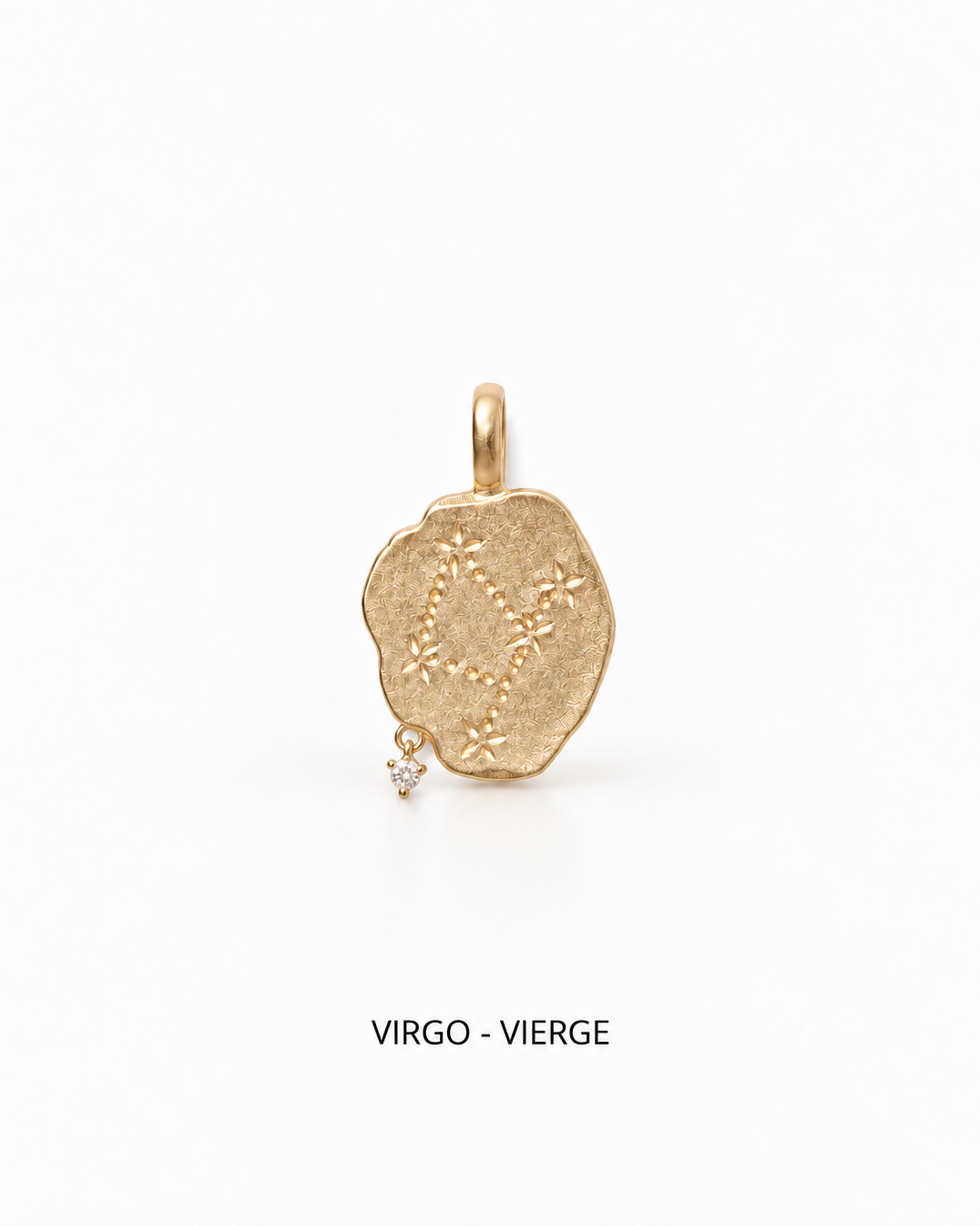 CONSTELLATION Zodiac diamond Charm
