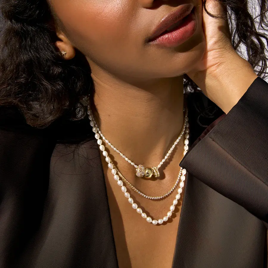 SIMPLE 14-carat gold big bead