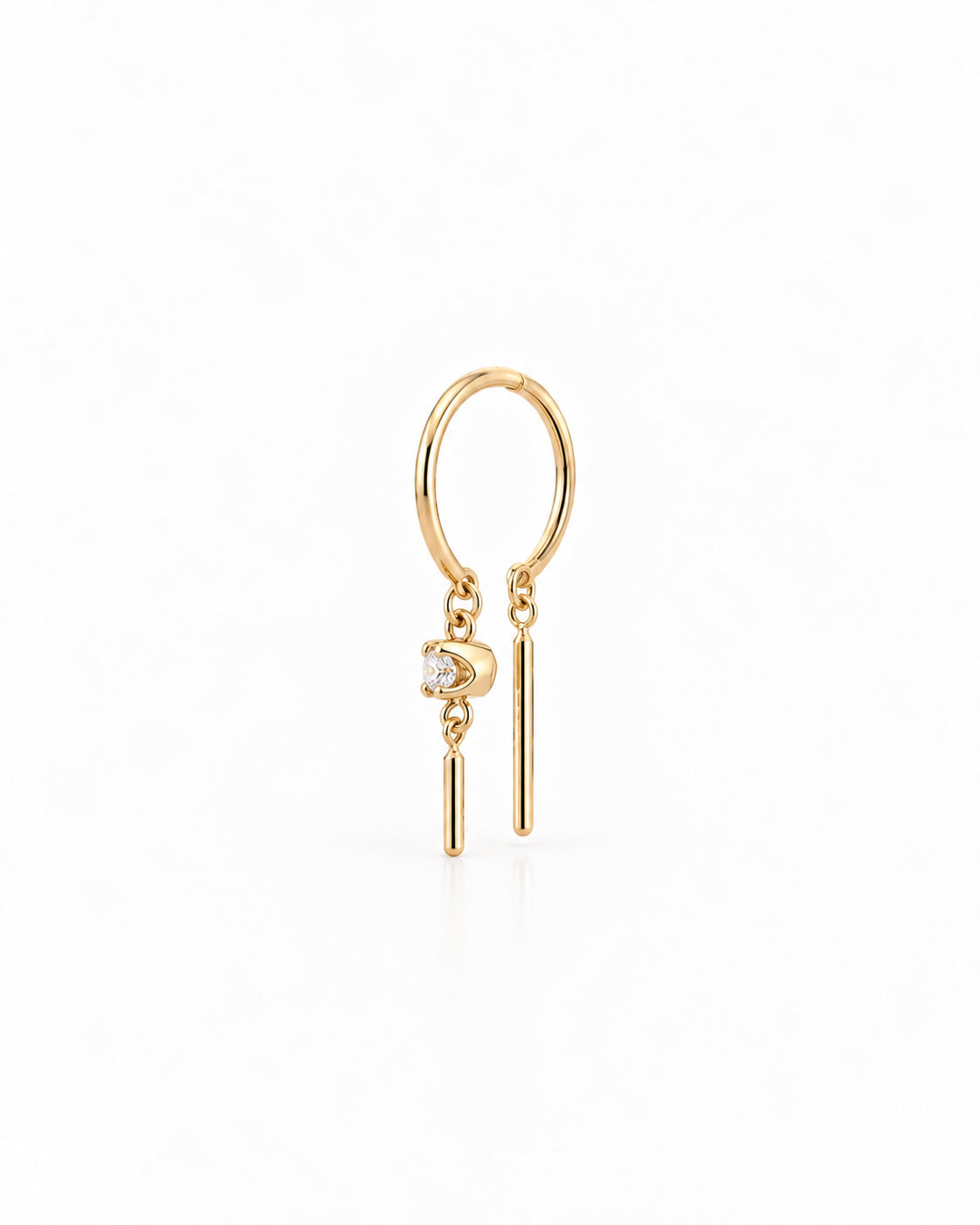 Diamond Baby Chime Single Earring