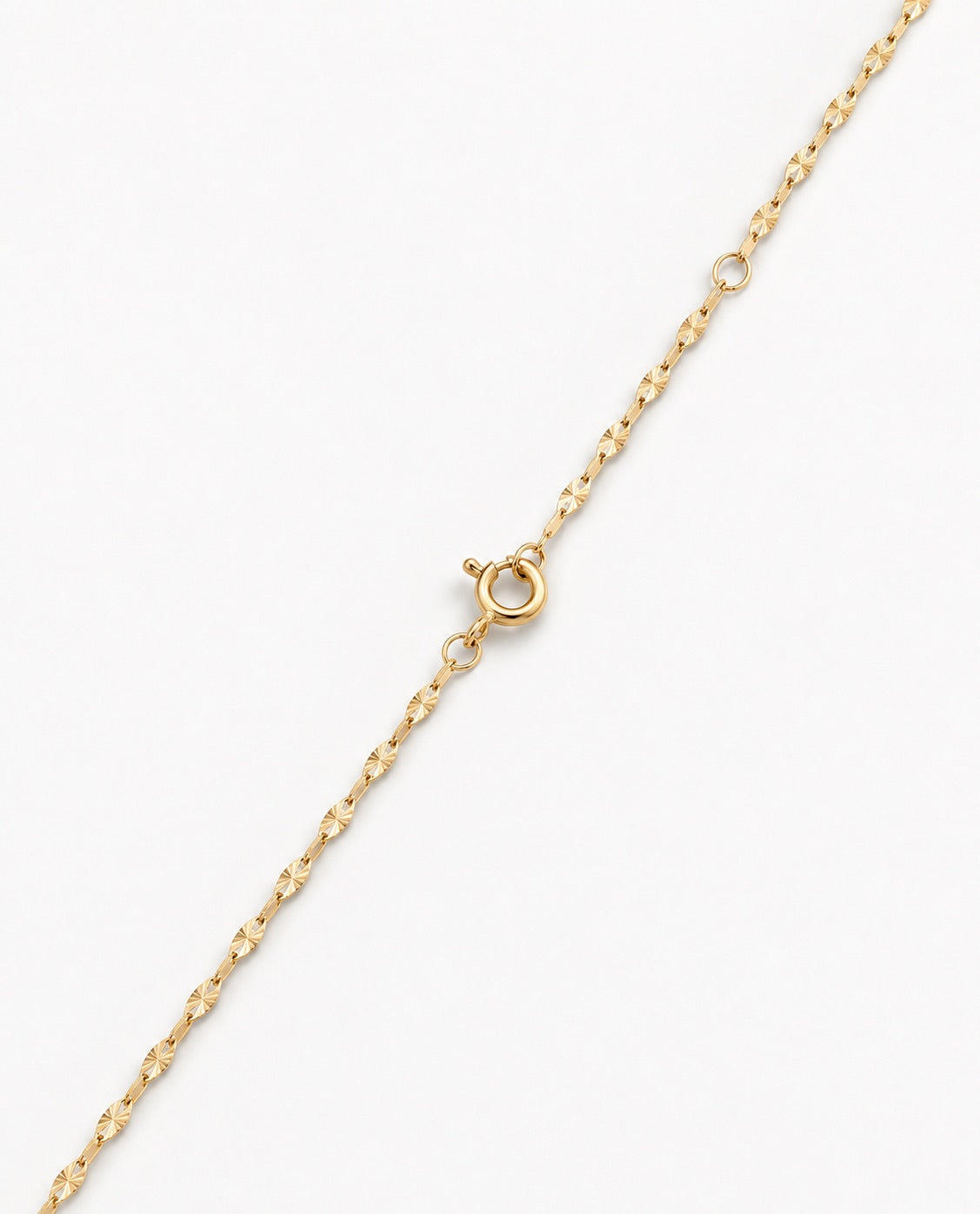 Gabin No3 yellow gold & diamond necklace