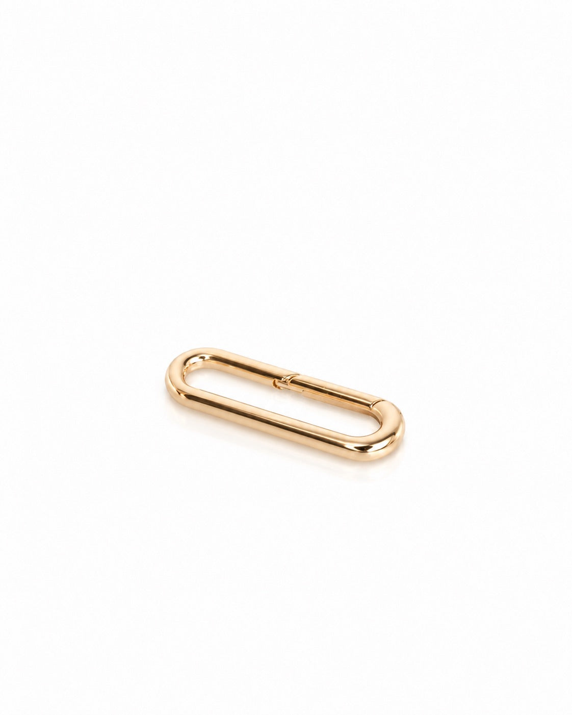 LONG PAPERCLIP Gold connector