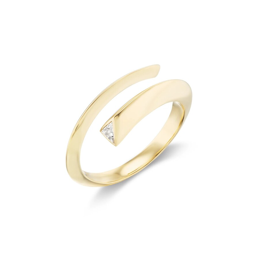 ZIGGY TRILLION 18-carat gold and diamond ring