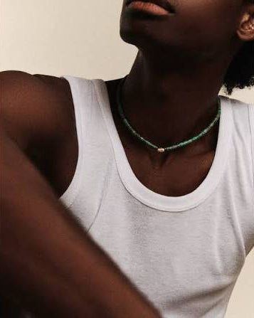 TAYLOR No1 Turquoise & Diamond necklace