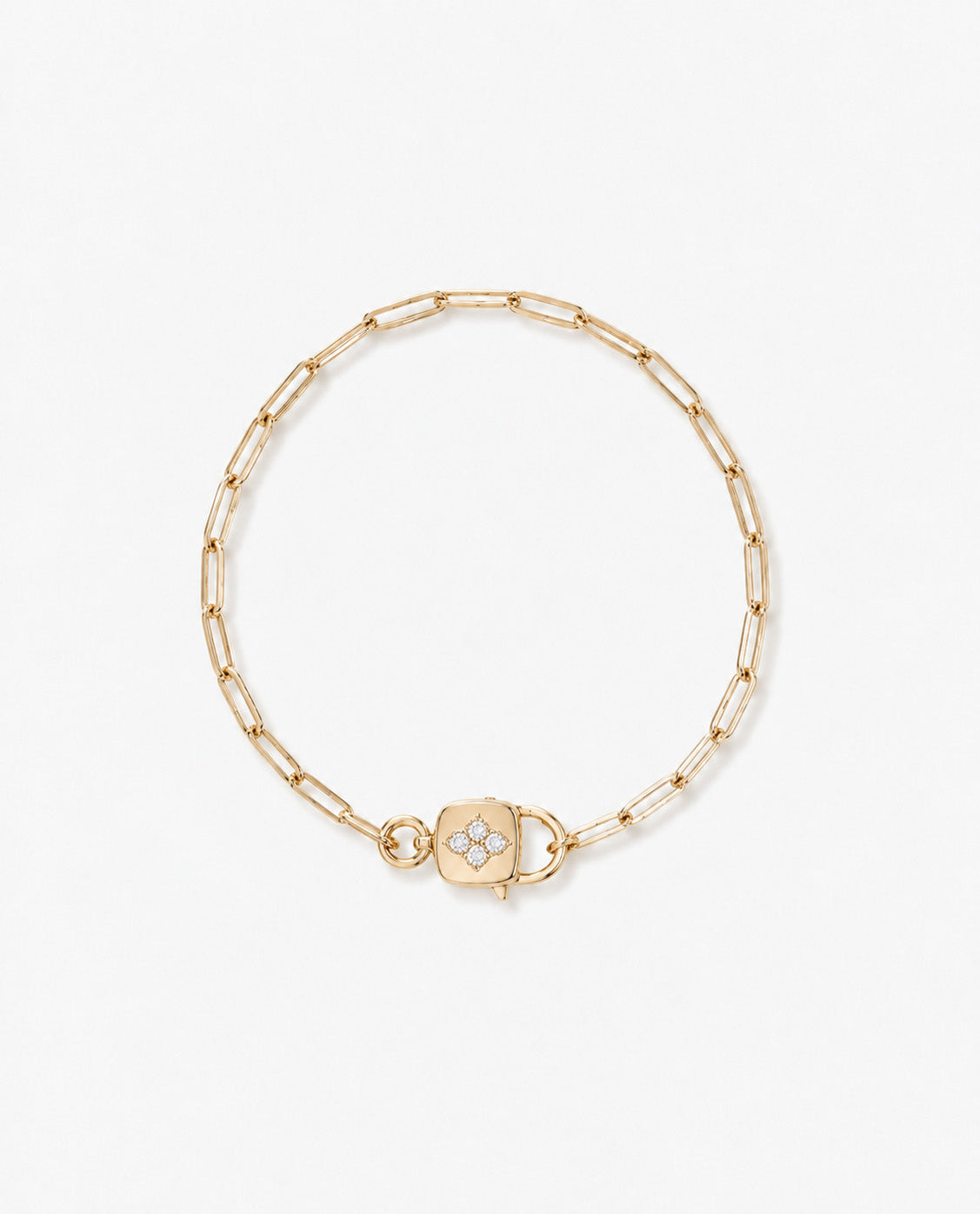 Louise Yellow Gold & Diamond Bracelet
