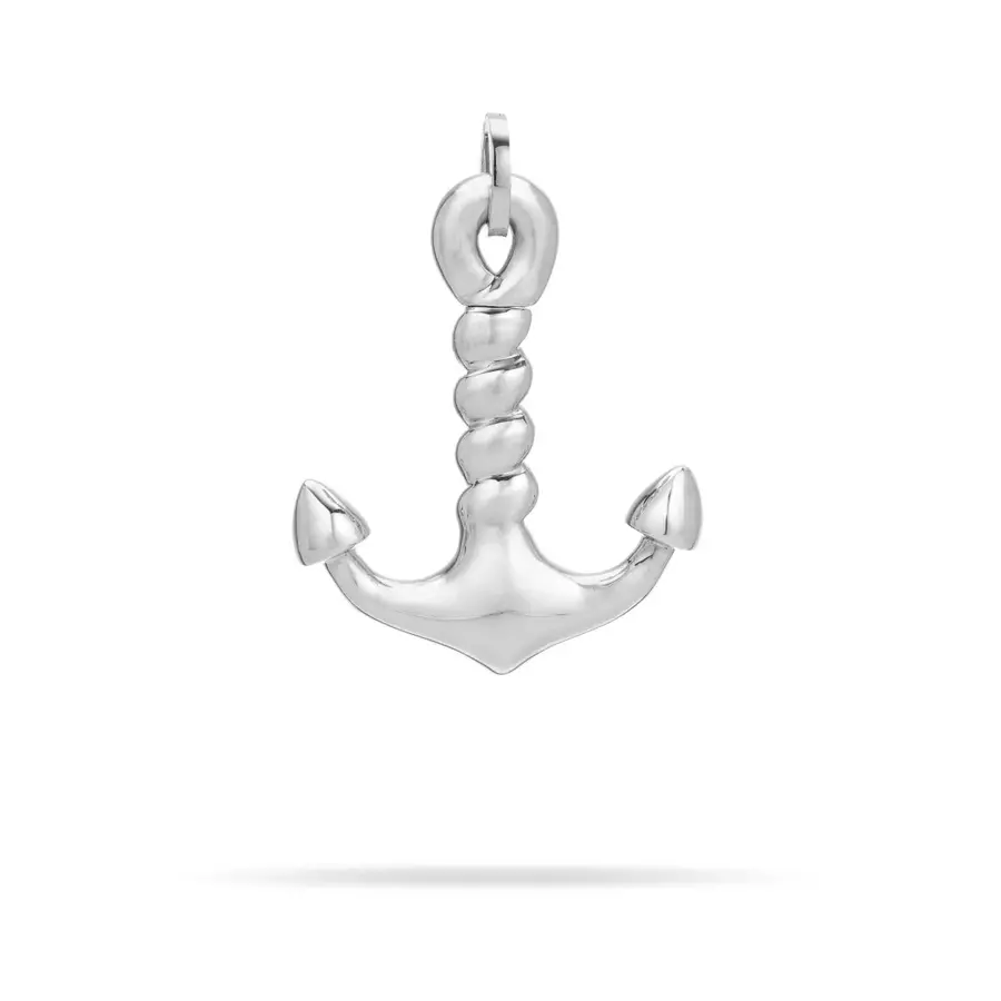 ANCHOR sterling silver hinged charm